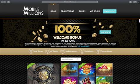 Mobilemillions casino online